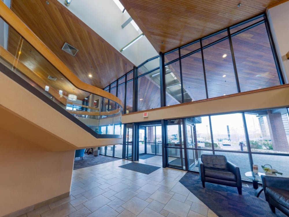 Reception Area of LivINN Hotel Cincinnati / Sharonville Convention Center